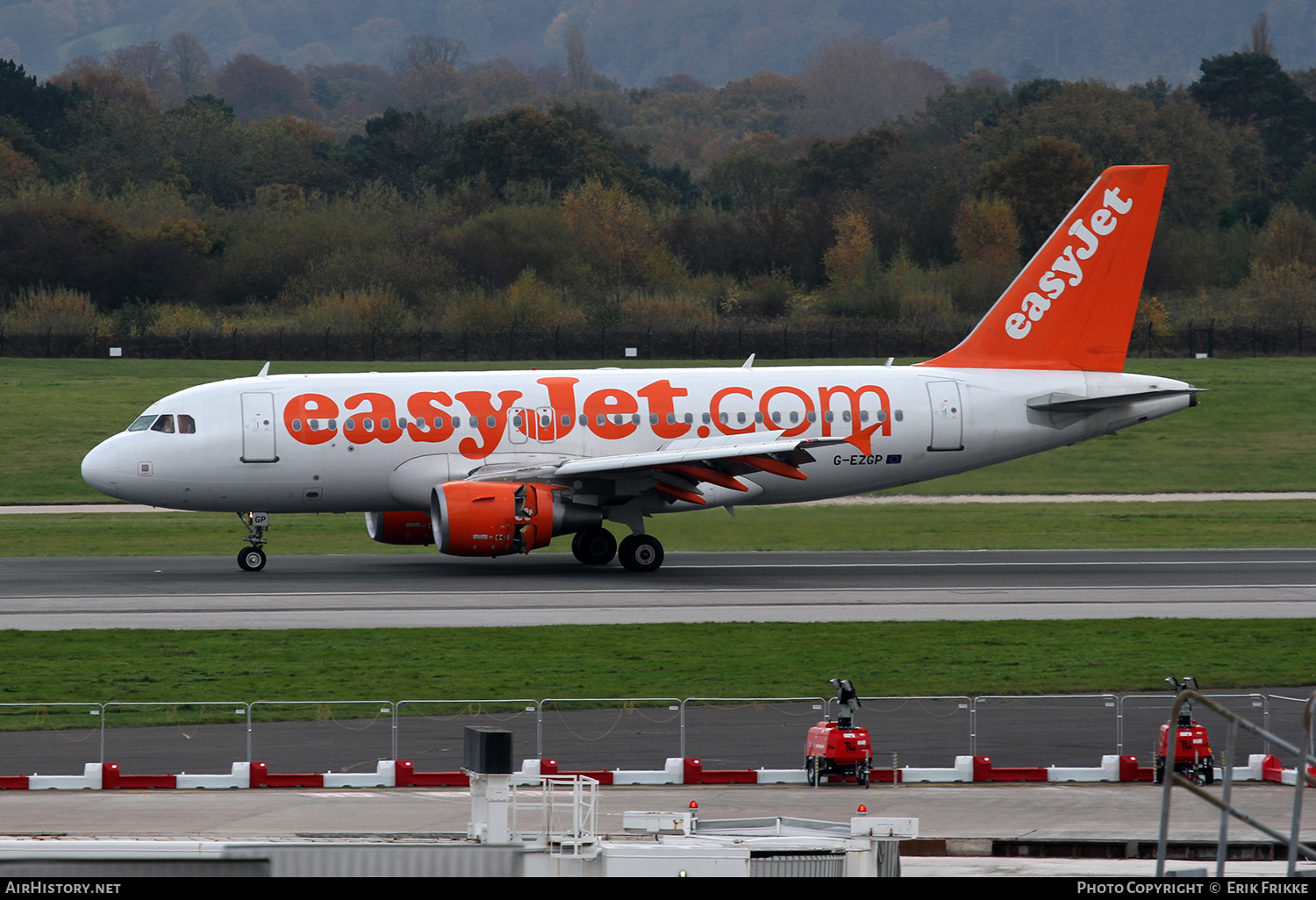 Aircraft Photo of G-EZGP | Airbus A319-111 | EasyJet | AirHistory.net #500458