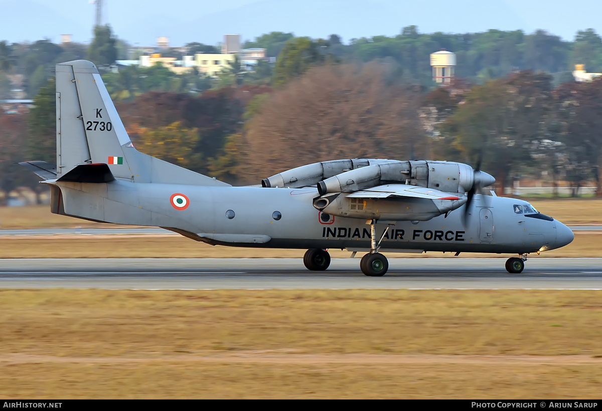 Aircraft Photo of K2730 | Antonov An-32RE | India - Air Force | AirHistory.net #500459