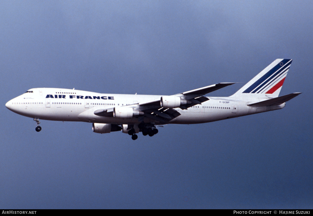 Aircraft Photo of F-GCBF | Boeing 747-228BM | Air France | AirHistory.net #500466