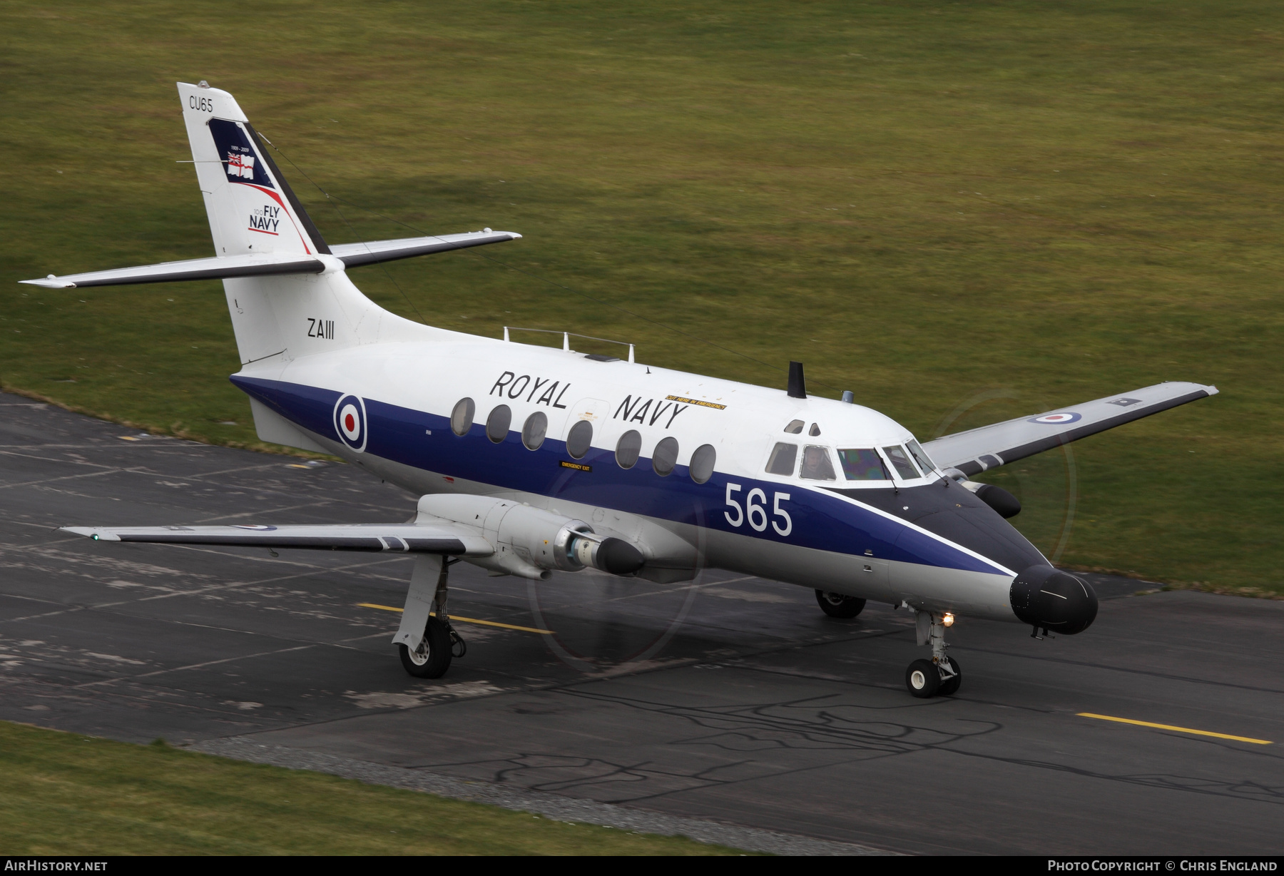 Aircraft Photo of ZA111 | Scottish Aviation HP-137 Jetstream T2 | UK - Navy | AirHistory.net #500471