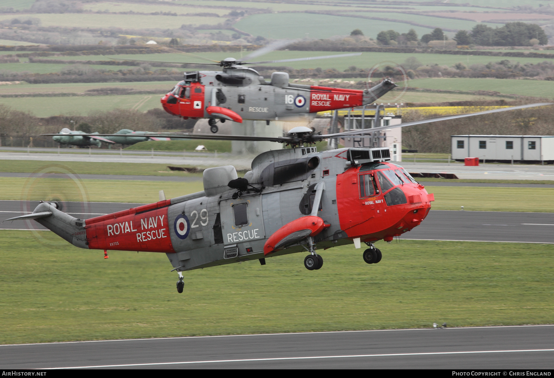 Aircraft Photo of XV705 | Westland WS-61 Sea King HU5SAR | UK - Navy | AirHistory.net #500473