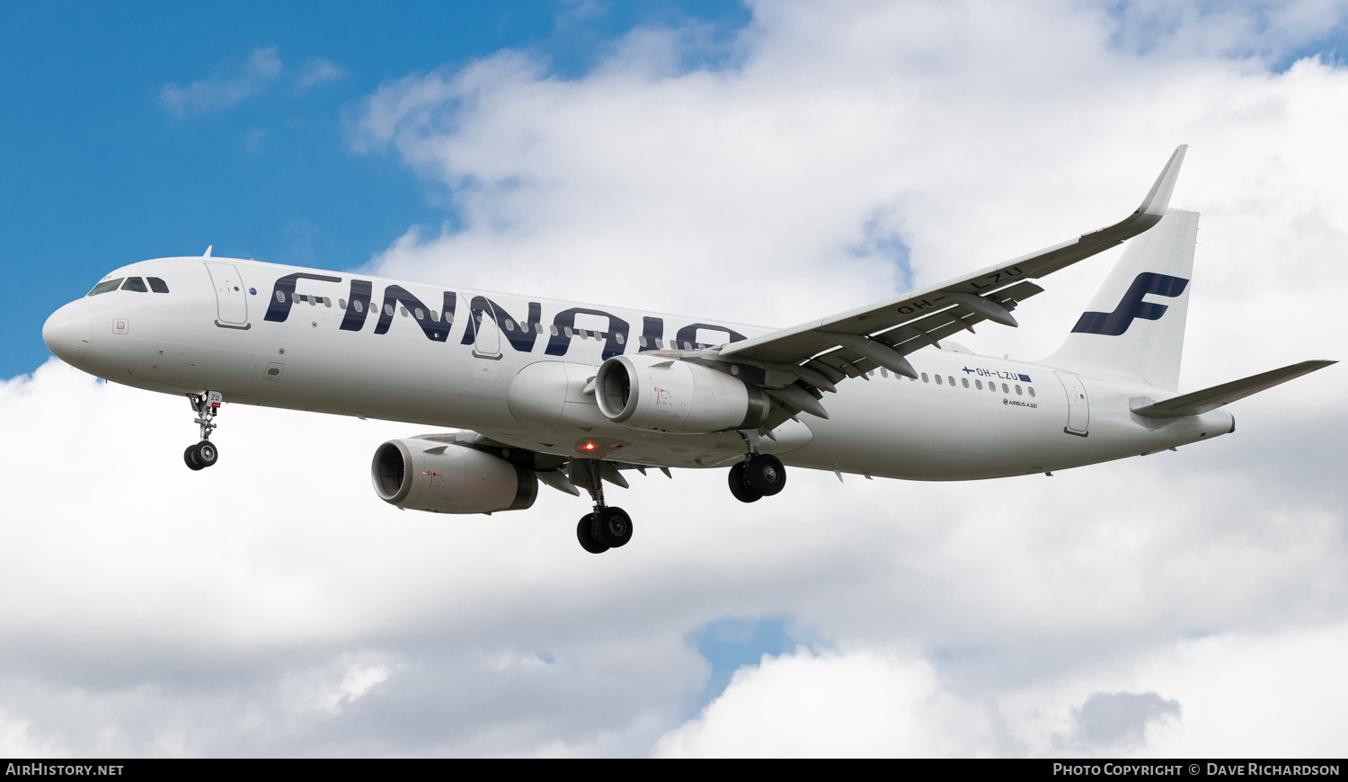 Aircraft Photo of OH-LZU | Airbus A321-231 | Finnair | AirHistory.net #500475