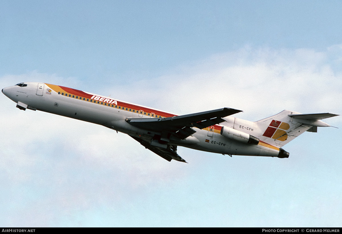 Aircraft Photo of EC-CFH | Boeing 727-256/Adv | Iberia | AirHistory.net #500476