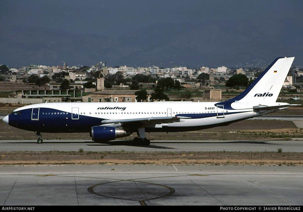 Aircraft Photo of D-ARAT | Airbus A300B2-1C | Ratioflug | AirHistory.net #500484