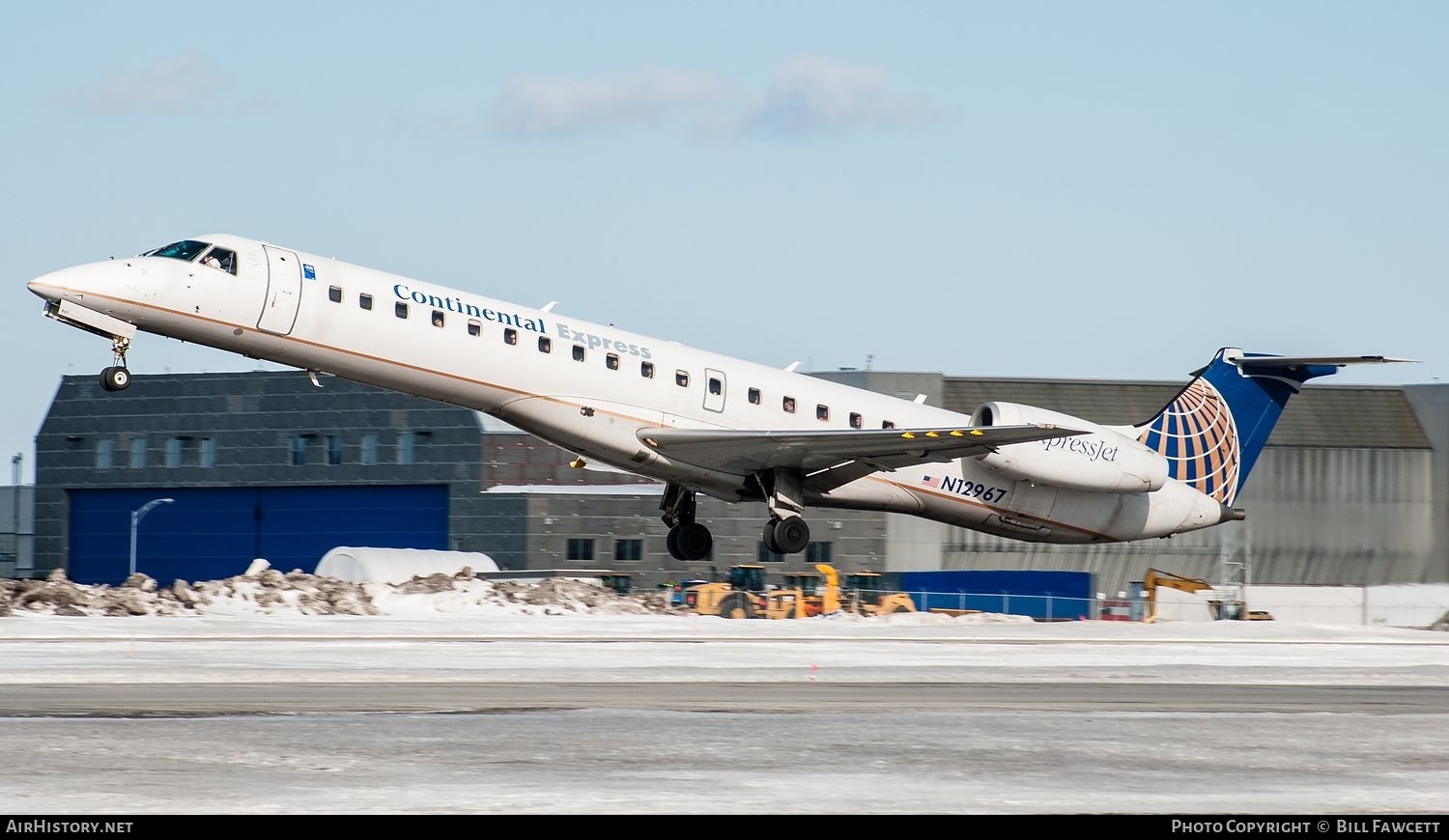 Aircraft Photo of N12967 | Embraer ERJ-145LR (EMB-145LR) | Continental Express | AirHistory.net #500487