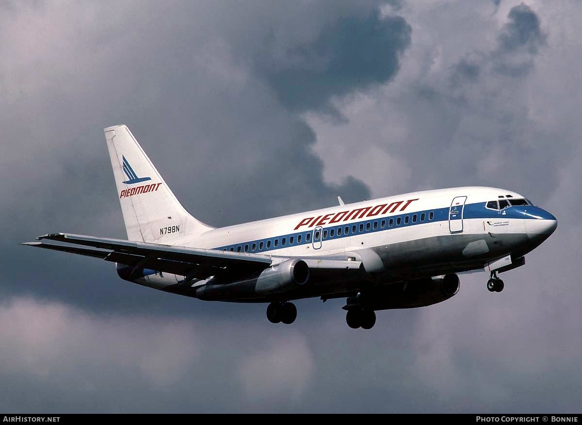 Aircraft Photo of N798N | Boeing 737-201/Adv | Piedmont Airlines | AirHistory.net #500499