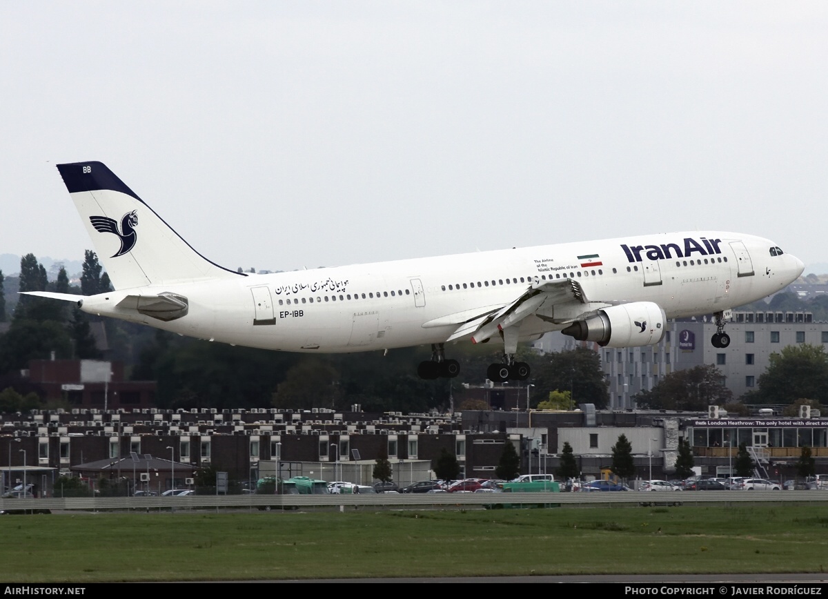 Aircraft Photo of EP-IBB | Airbus A300B4-605R | Iran Air | AirHistory.net #500505