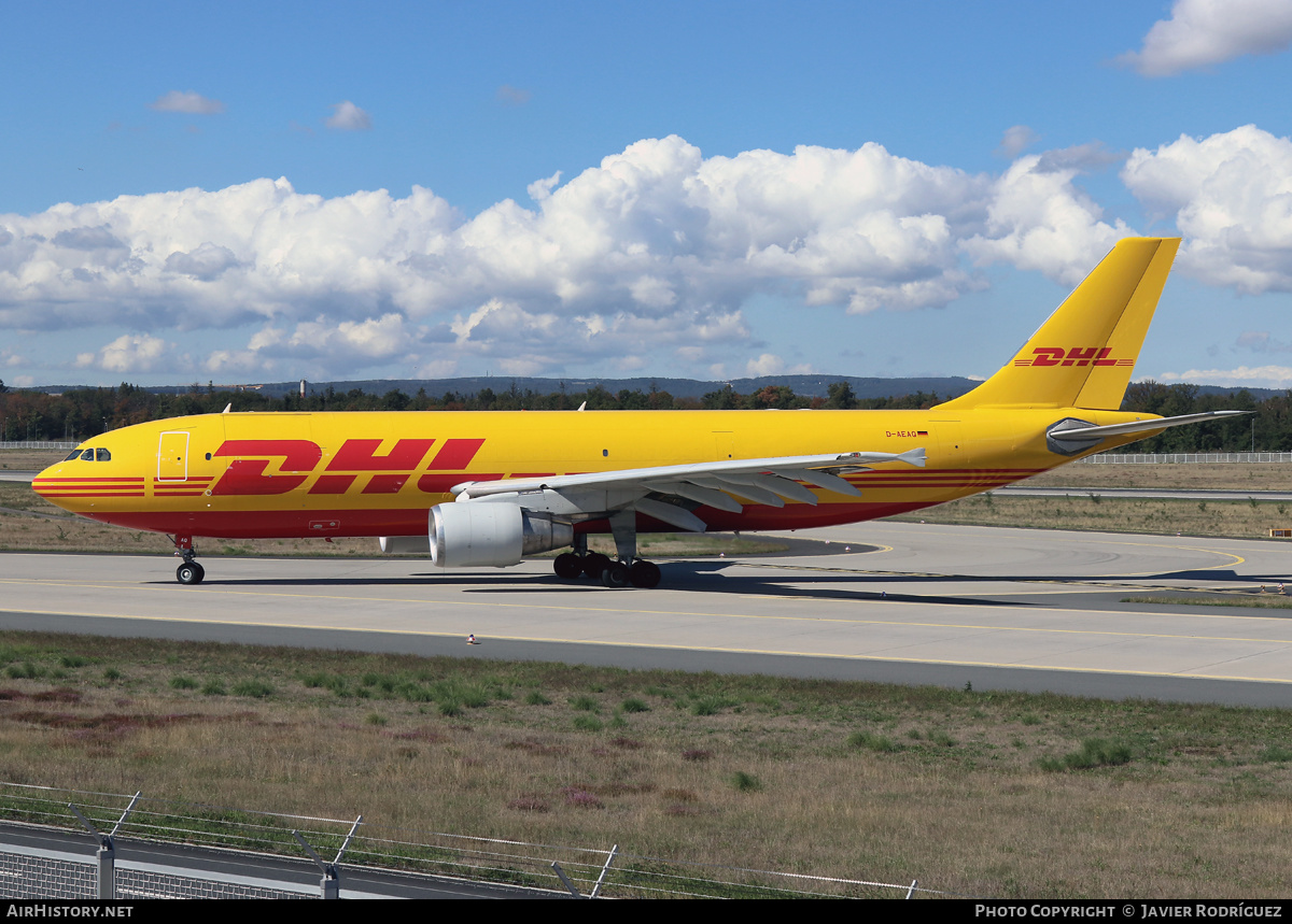 Aircraft Photo of D-AEAQ | Airbus A300B4-622R(F) | DHL International | AirHistory.net #500510