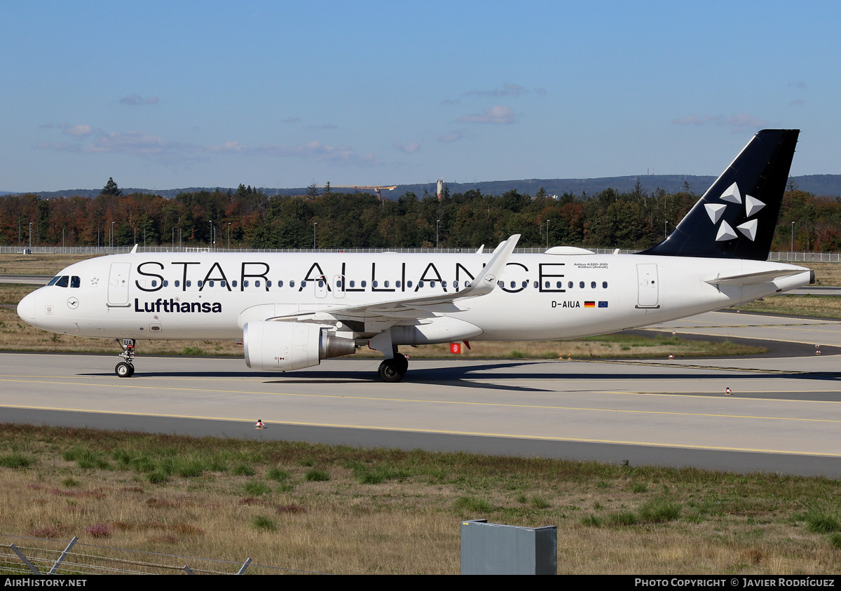 Aircraft Photo of D-AIUA | Airbus A320-214 | Lufthansa | AirHistory.net #500515