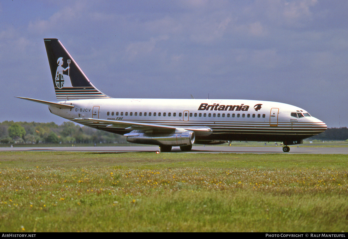 Aircraft Photo of G-BJCV | Boeing 737-204/Adv | Britannia Airways | AirHistory.net #500543