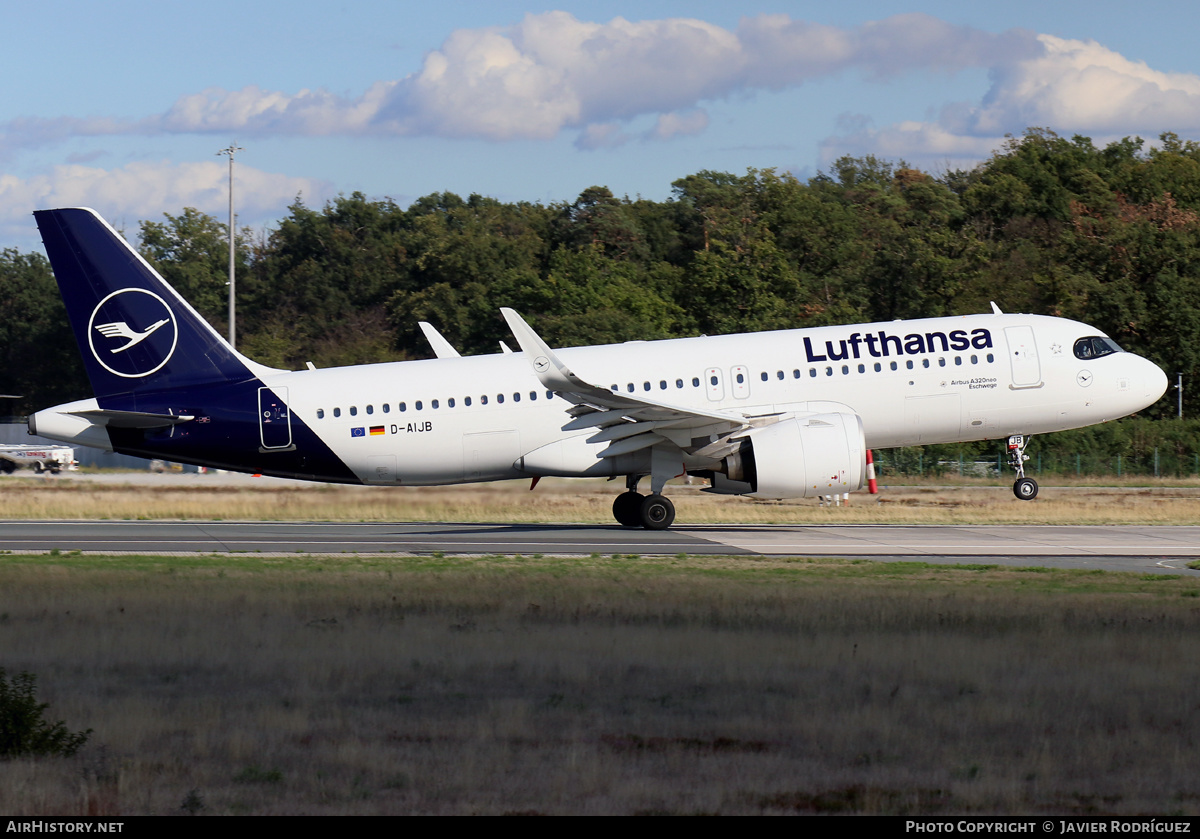 Aircraft Photo of D-AIJB | Airbus A320-271N | Lufthansa | AirHistory.net #500544