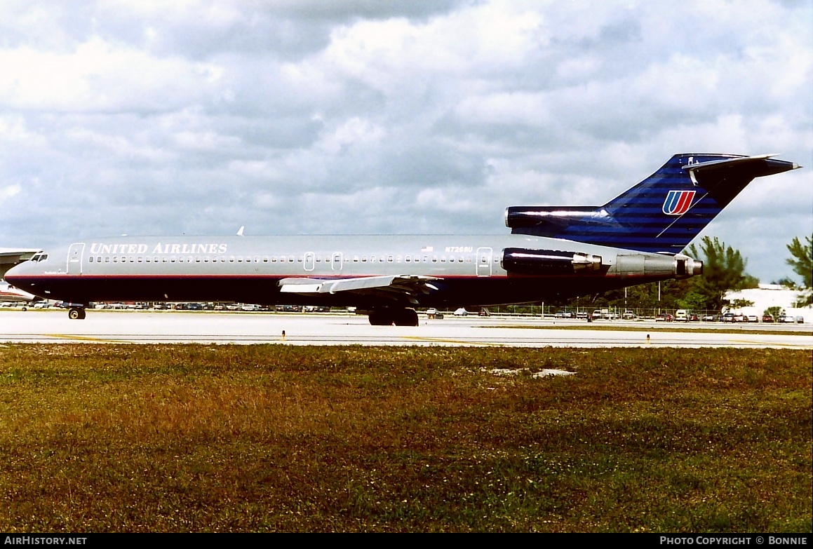 Aircraft Photo of N7268U | Boeing 727-222/Adv | United Airlines | AirHistory.net #500548