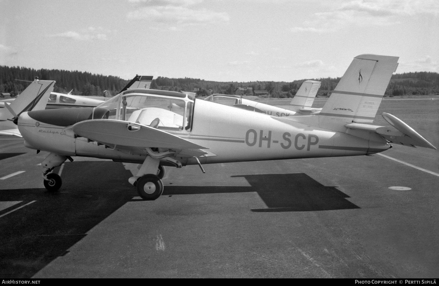 Aircraft Photo of OH-SCP | Socata MS-880B Rallye Club | Jyväslento | AirHistory.net #500550