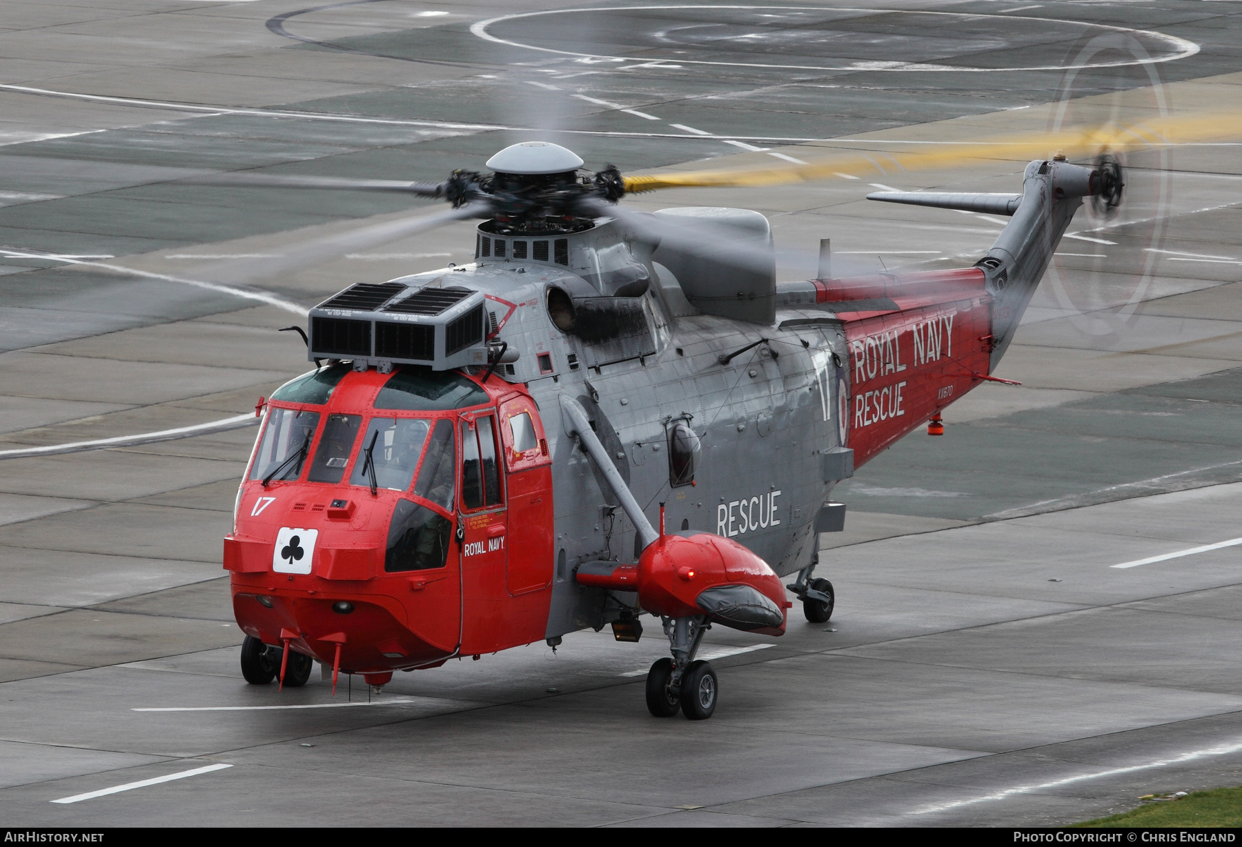 Aircraft Photo of XV670 | Westland WS-61 Sea King HU5 | UK - Navy | AirHistory.net #500558