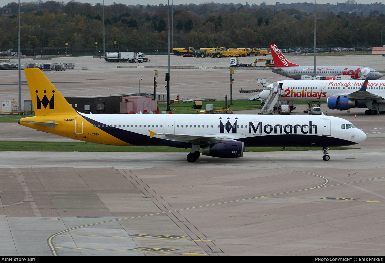 Aircraft Photo of G-OZBN | Airbus A321-231 | Monarch Airlines | AirHistory.net #500564