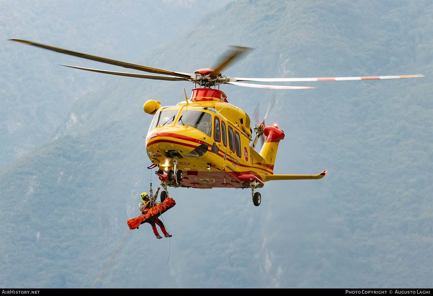Aircraft Photo of I-VLTN | Leonardo AW-139 | Vigili del Fuoco Trento | AirHistory.net #500567