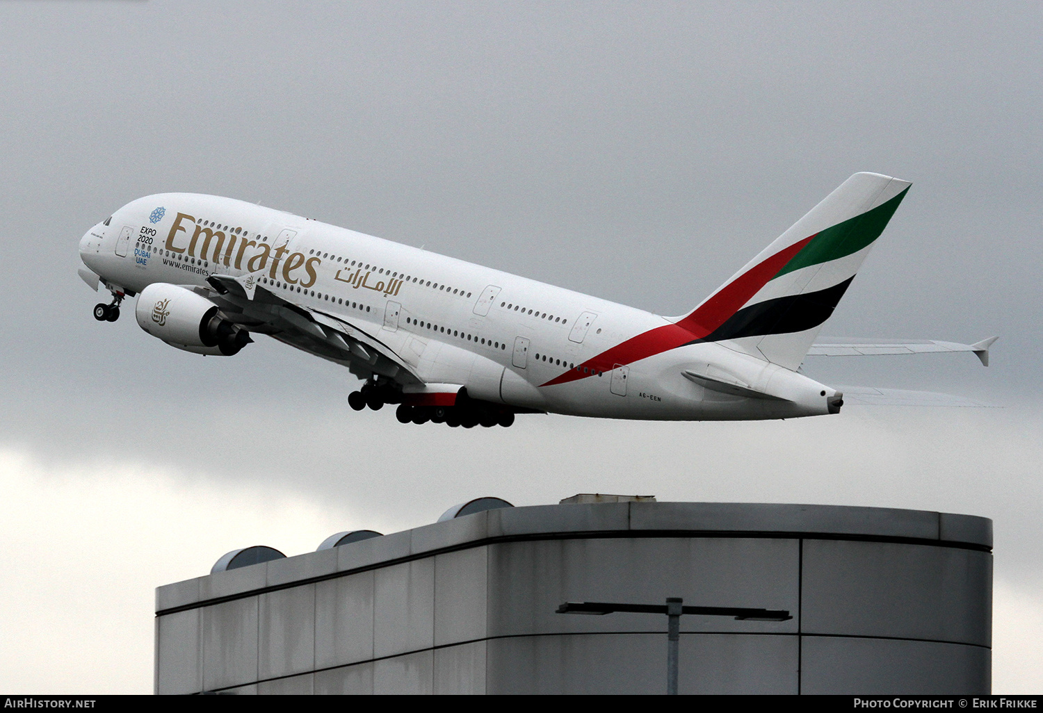 Aircraft Photo of A6-EEN | Airbus A380-861 | Emirates | AirHistory.net #500570