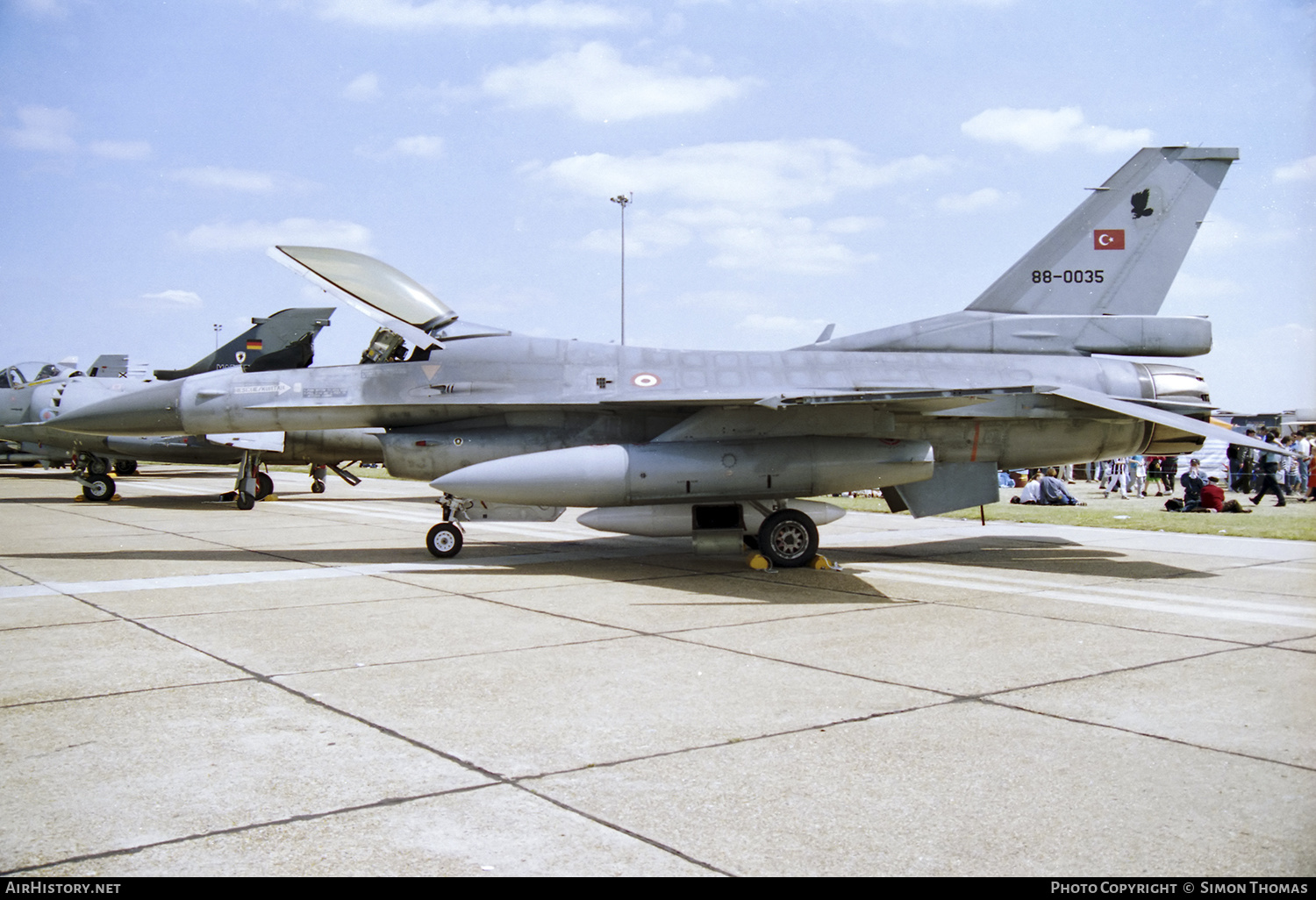 Aircraft Photo of 88-0035 | General Dynamics F-16CG Fighting Falcon | Turkey - Air Force | AirHistory.net #500574