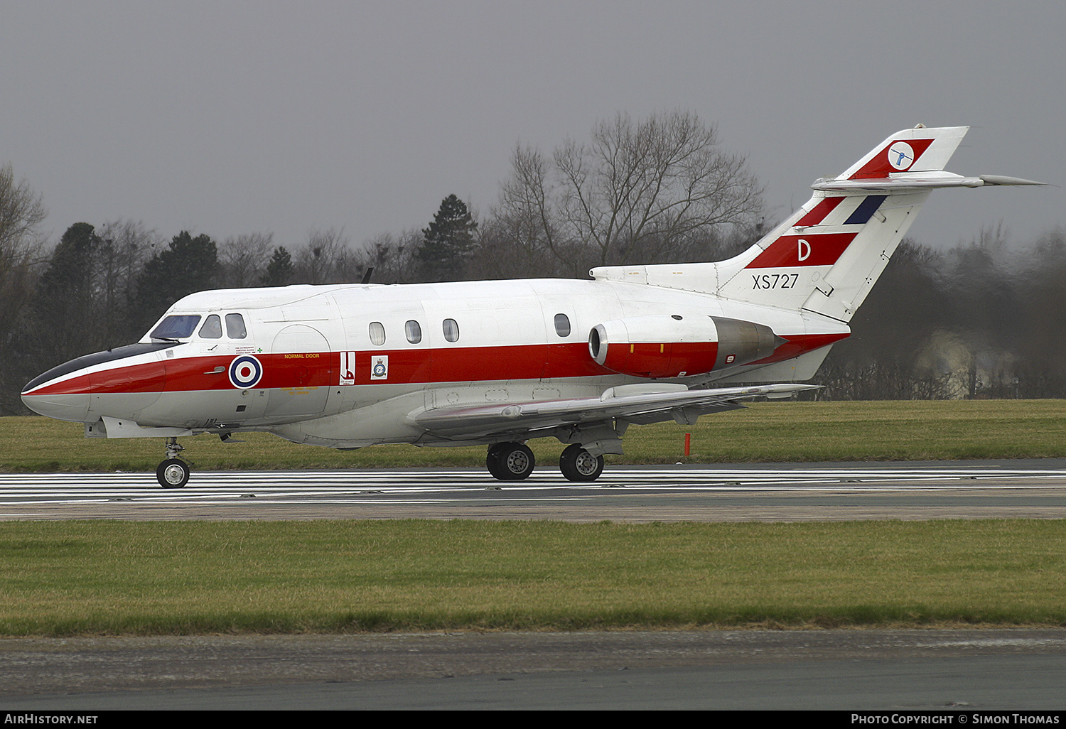 Aircraft Photo of XS727 | Hawker Siddeley HS-125-2 Dominie T1 | UK - Air Force | AirHistory.net #500577
