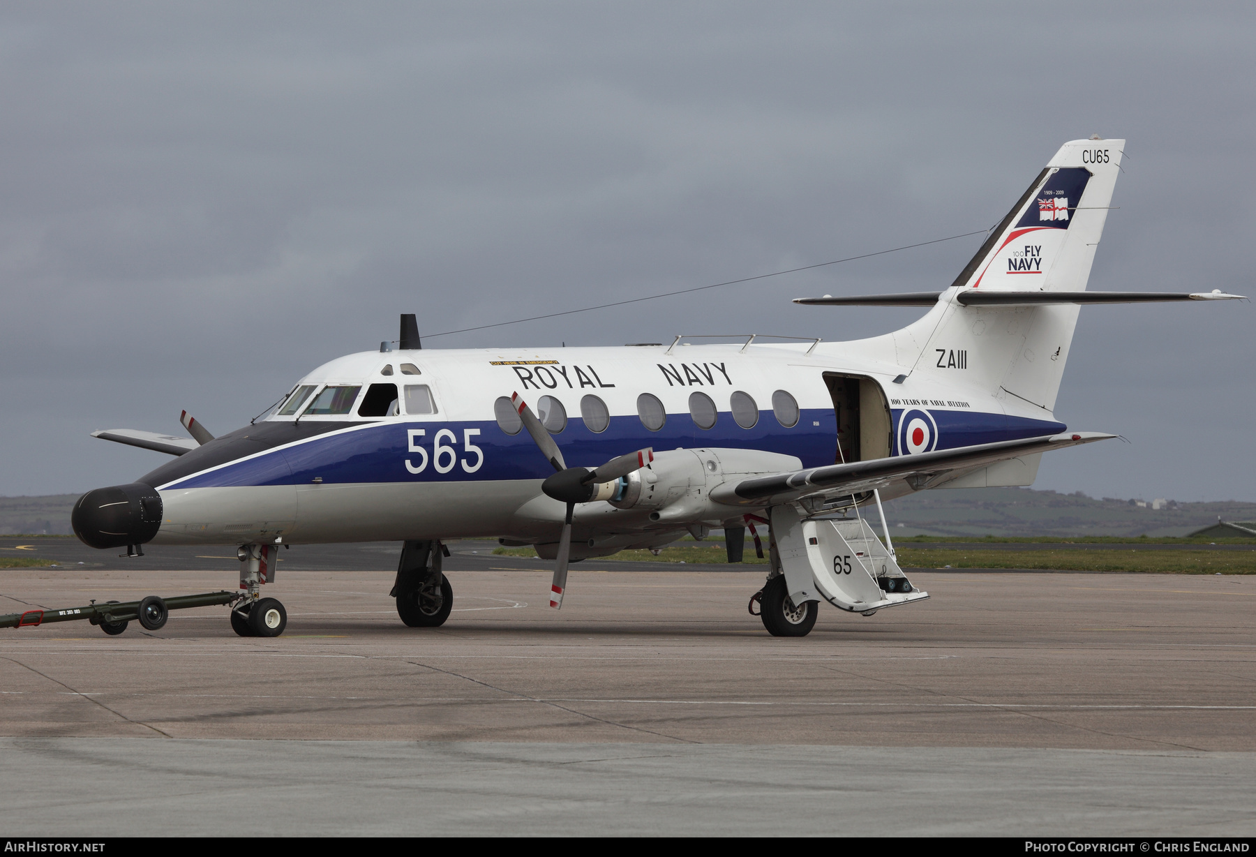 Aircraft Photo of ZA111 | Scottish Aviation HP-137 Jetstream T2 | UK - Navy | AirHistory.net #500612