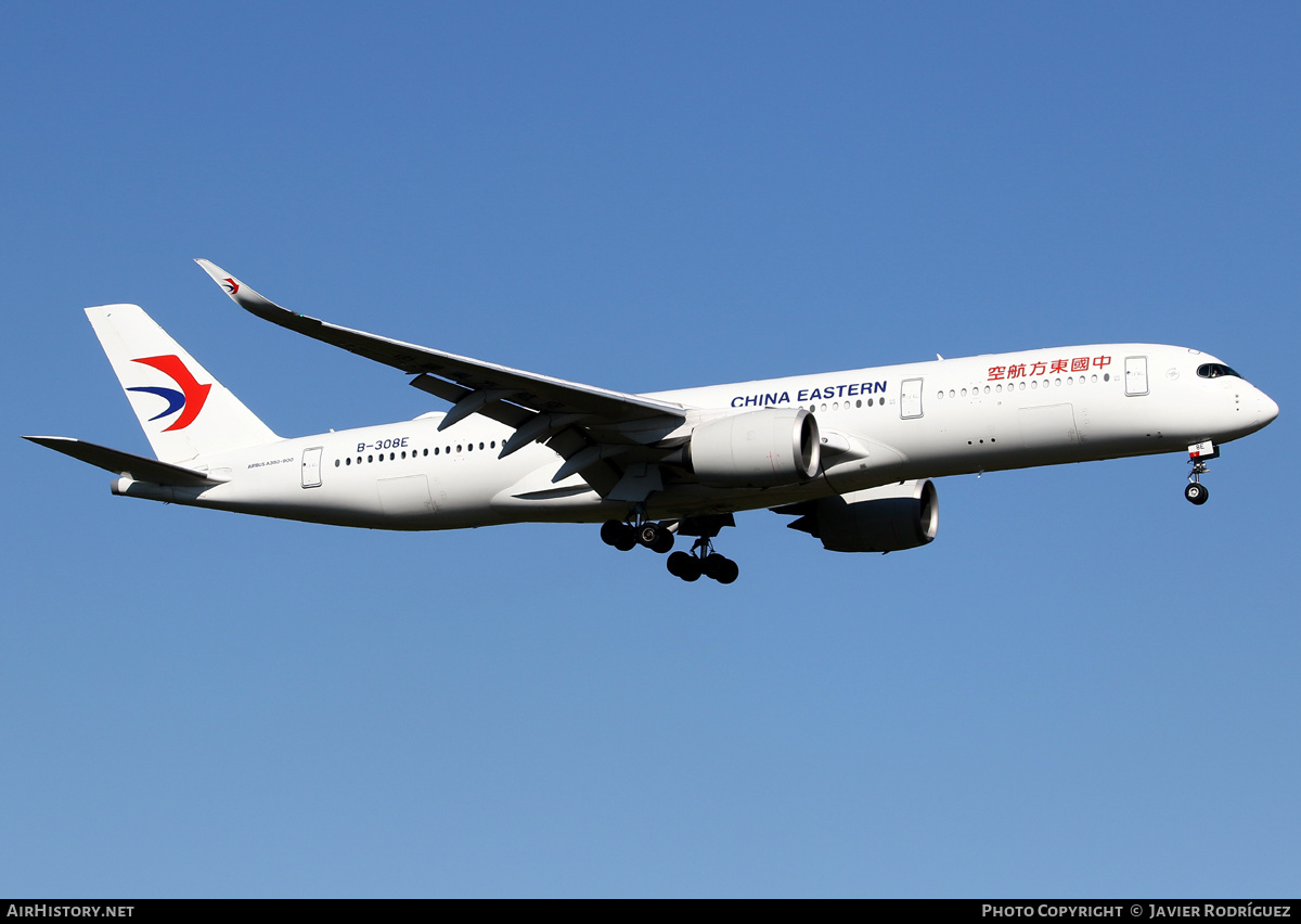 Aircraft Photo of B-308E | Airbus A350-941 | China Eastern Airlines | AirHistory.net #500618