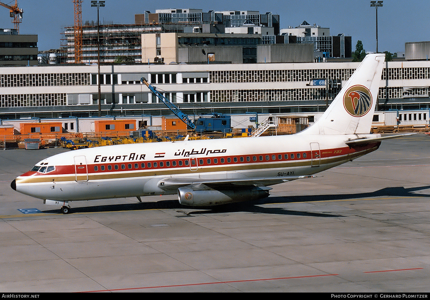 Aircraft Photo of SU-AYI | Boeing 737-266/Adv | EgyptAir | AirHistory.net #500620