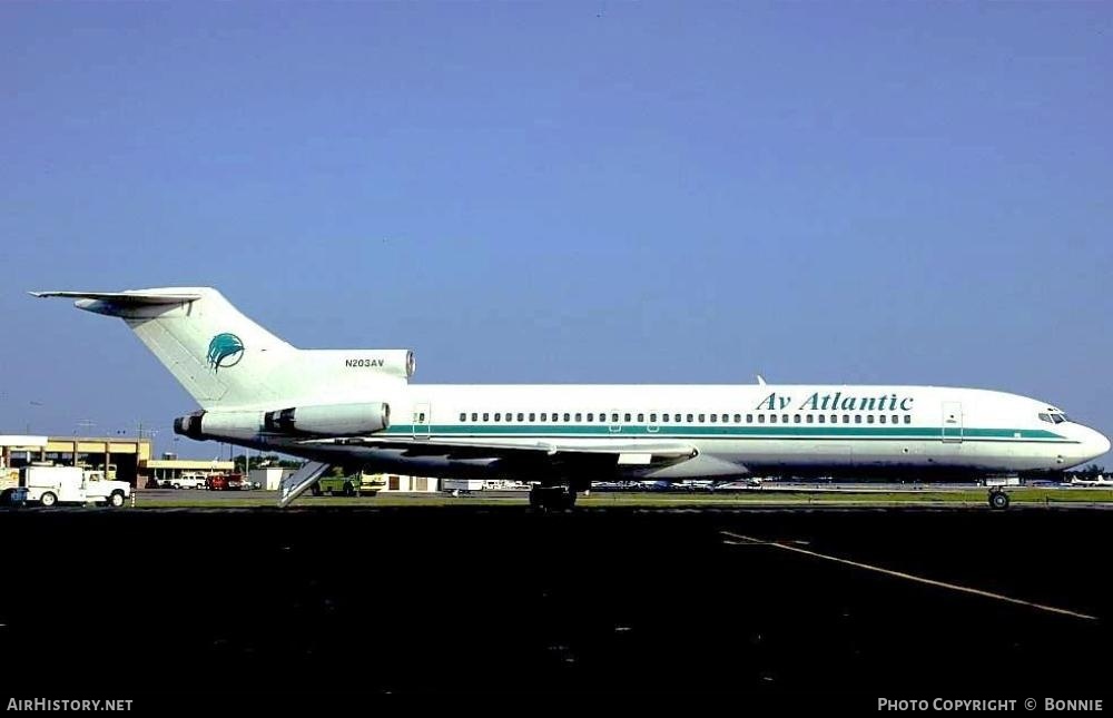 Aircraft Photo of N203AV | Boeing 727-259/Adv | Av Atlantic | AirHistory.net #500625