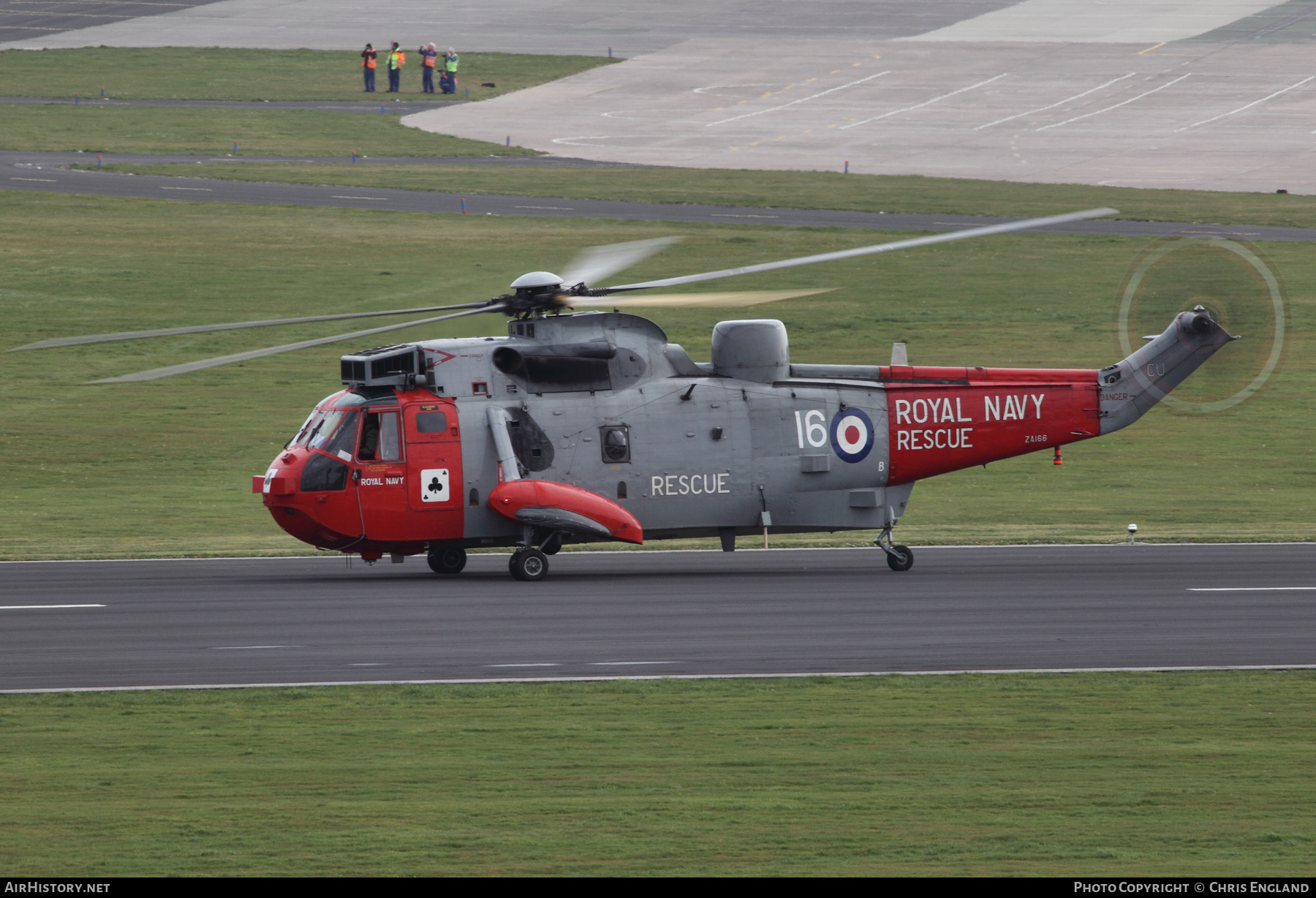 Aircraft Photo of ZA166 | Westland WS-61 Sea King HU5SAR | UK - Navy | AirHistory.net #500631