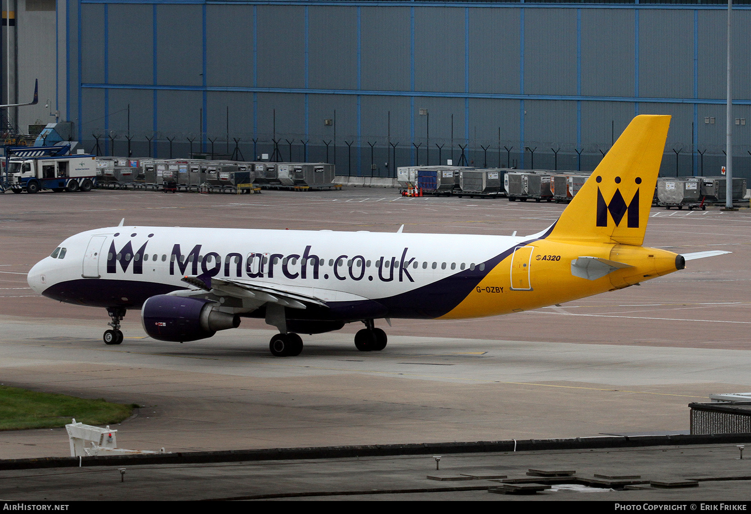Aircraft Photo of G-OZBY | Airbus A320-214 | Monarch Airlines | AirHistory.net #500632