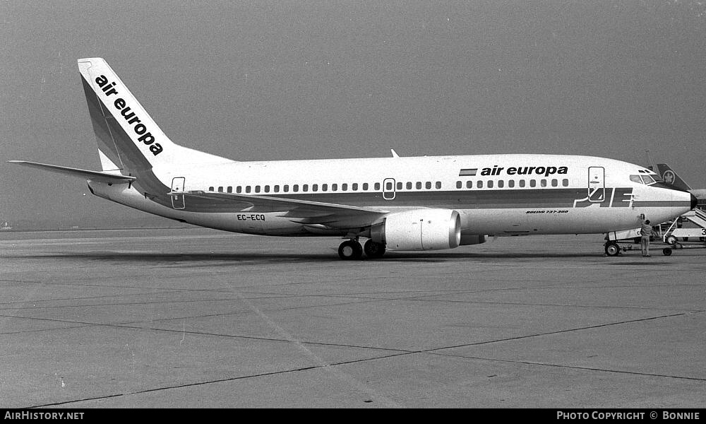 Aircraft Photo of EC-ECQ | Boeing 737-3S3 | Air Europa | AirHistory.net #500634