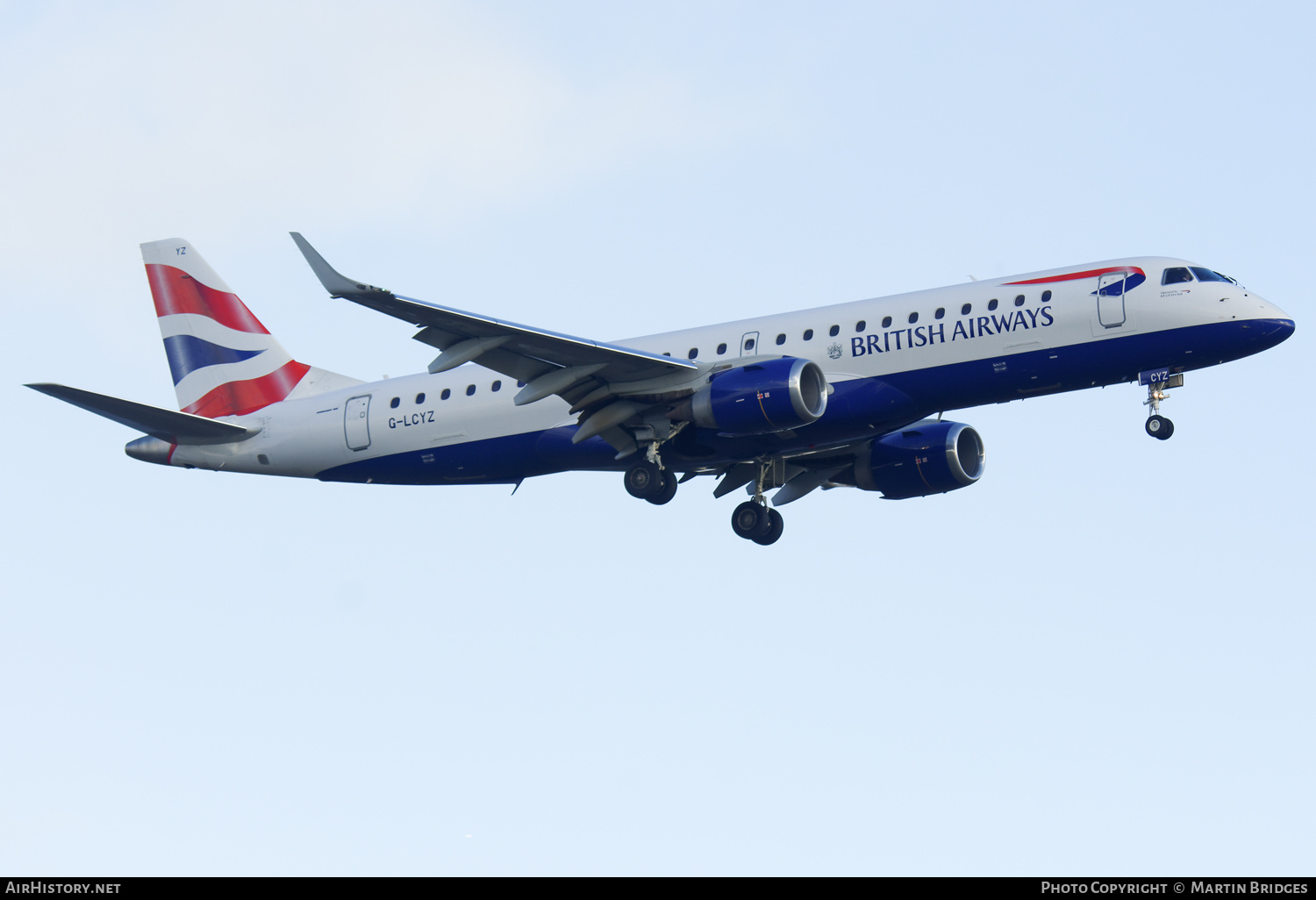 Aircraft Photo of G-LCYZ | Embraer 190SR (ERJ-190-100SR) | British Airways | AirHistory.net #500635