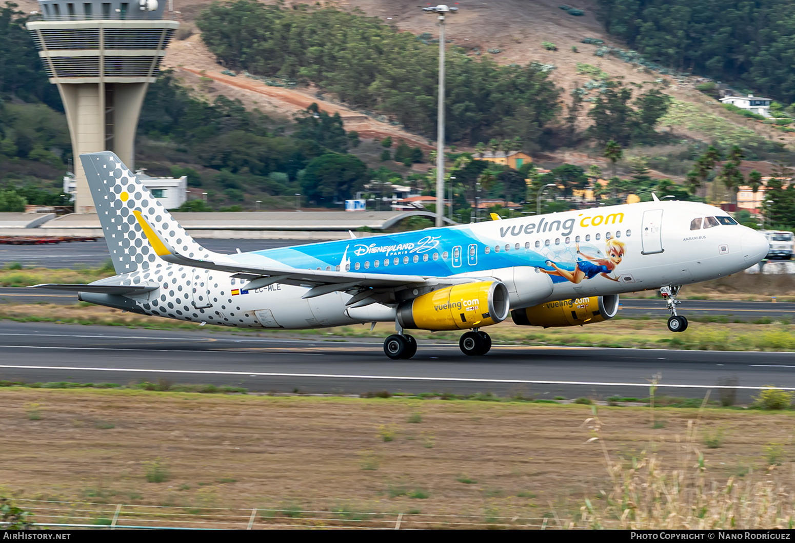 Aircraft Photo of EC-MLE | Airbus A320-232 | Vueling Airlines | AirHistory.net #500636