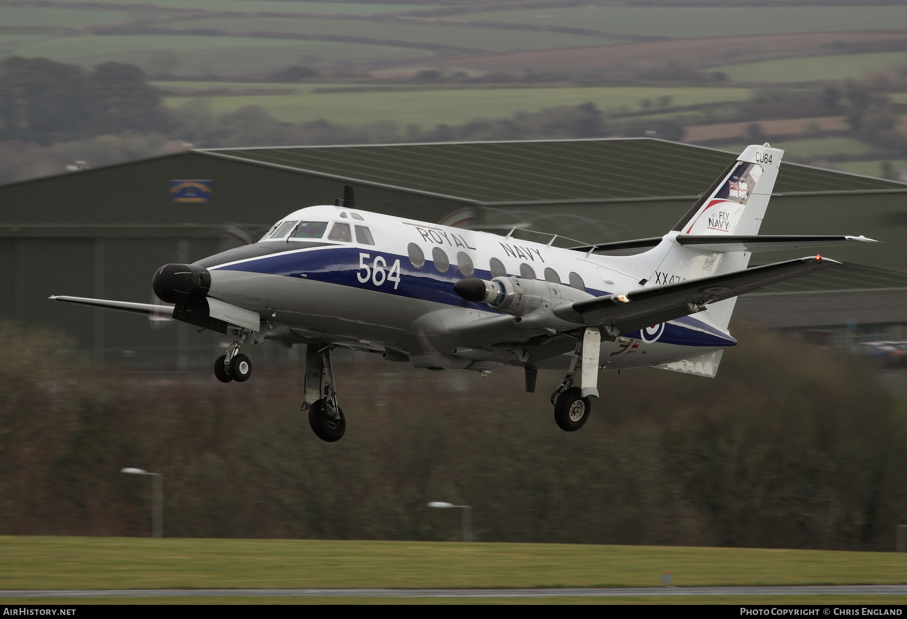 Aircraft Photo of XX478 | Scottish Aviation HP-137 Jetstream T2 | UK - Navy | AirHistory.net #500660
