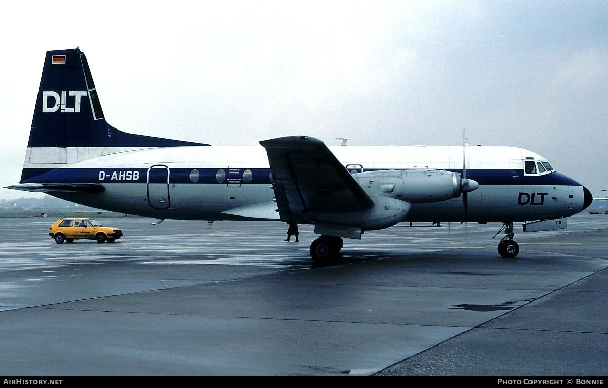 Aircraft Photo of D-AHSB | British Aerospace BAe-748 Srs2B/378 | DLT - Deutsche Luftverkehrsgesellschaft | AirHistory.net #500673