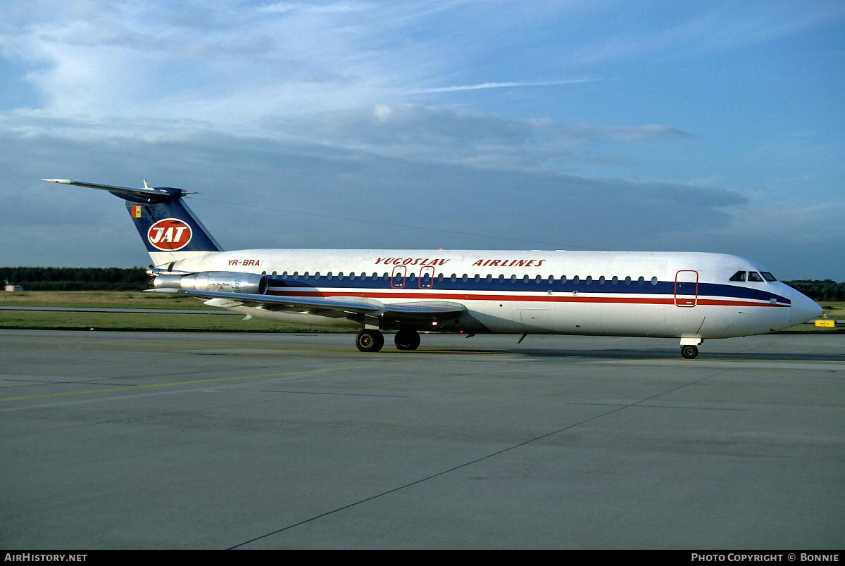 Aircraft Photo of YR-BRA | British Aerospace Rombac 111-561RC One-Eleven | JAT Yugoslav Airlines - Jugoslovenski Aerotransport | AirHistory.net #500677