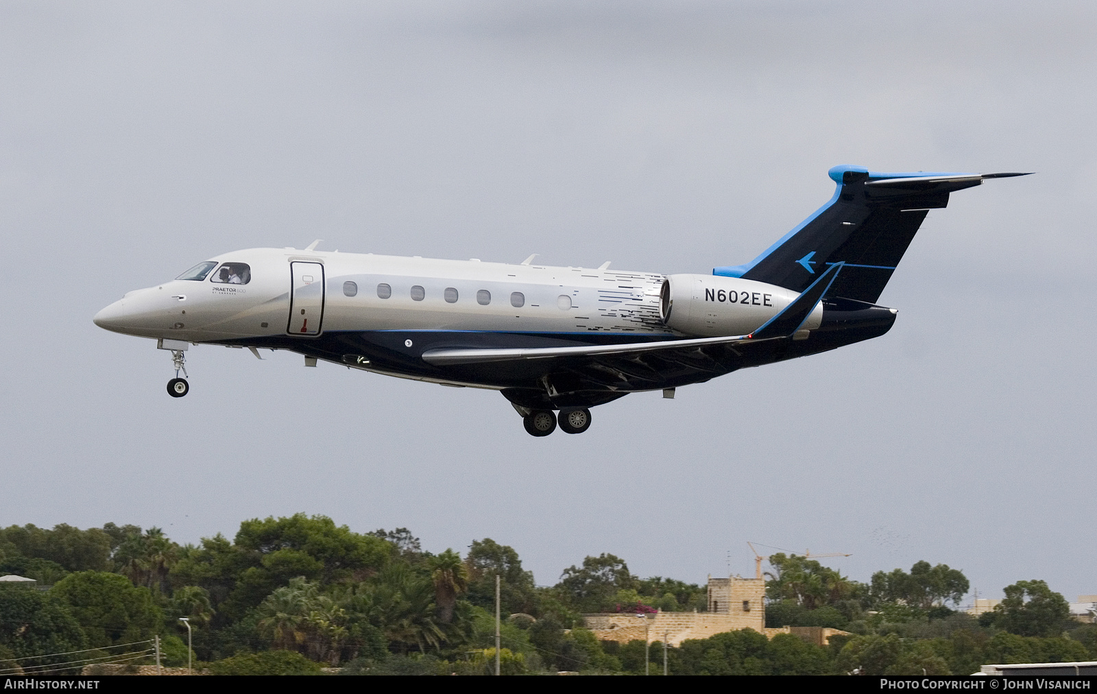 Aircraft Photo of N602EE | Embraer EMB-550 Praetor 600 | AirHistory.net #500682