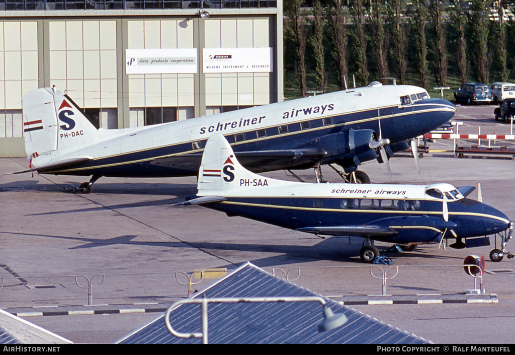Aircraft Photo of PH-SAA | De Havilland D.H. 104 Dove 6 | Schreiner Airways | AirHistory.net #500683
