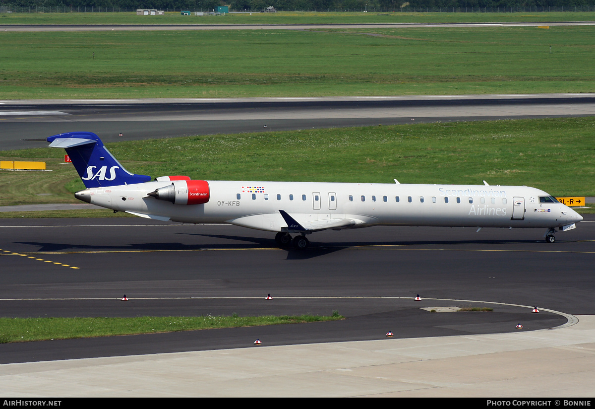 Aircraft Photo of OY-KFB | Bombardier CRJ-900 (CL-600-2D24) | Scandinavian Airlines - SAS | AirHistory.net #500688