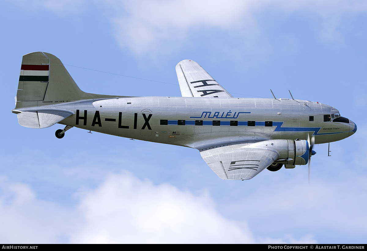 Aircraft Photo of HA-LIX | Lisunov Li-2T | Goldtimer Alapítvány | Malév - Hungarian Airlines | AirHistory.net #500705