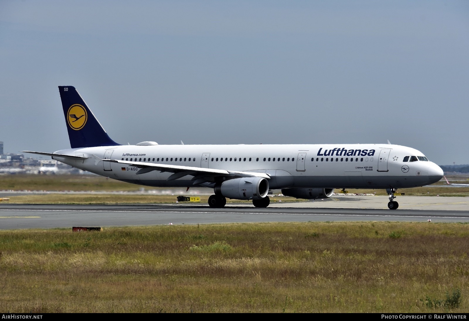 Aircraft Photo of D-AISO | Airbus A321-231 | Lufthansa | AirHistory.net #500709