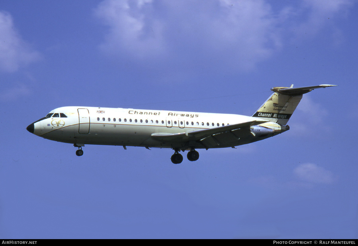 Aircraft Photo of G-AWEJ | BAC 111-408EF One-Eleven | Channel Airways | AirHistory.net #500712