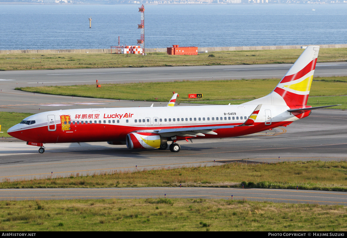 Aircraft Photo of B-5409 | Boeing 737-808 | Lucky Air | AirHistory.net #500719