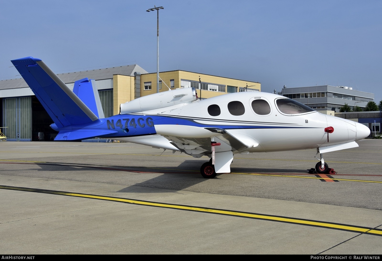 Aircraft Photo of N474CG | Cirrus SF-50 Vision | AirHistory.net #500728