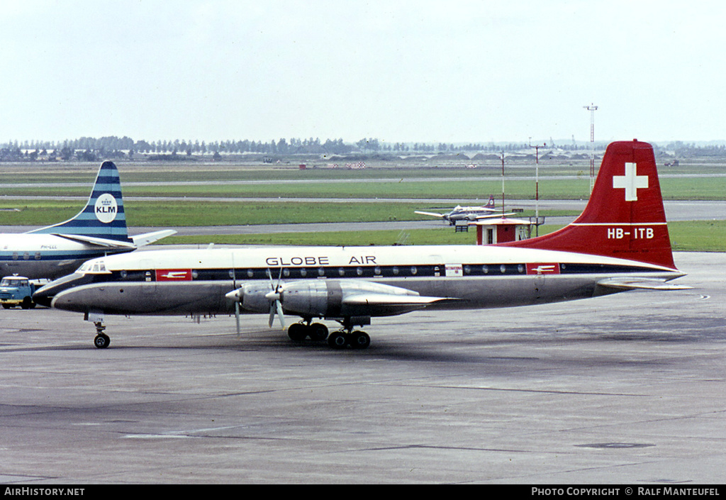 Aircraft Photo of HB-ITB | Bristol 175 Britannia 313 | Globe Air | AirHistory.net #500730