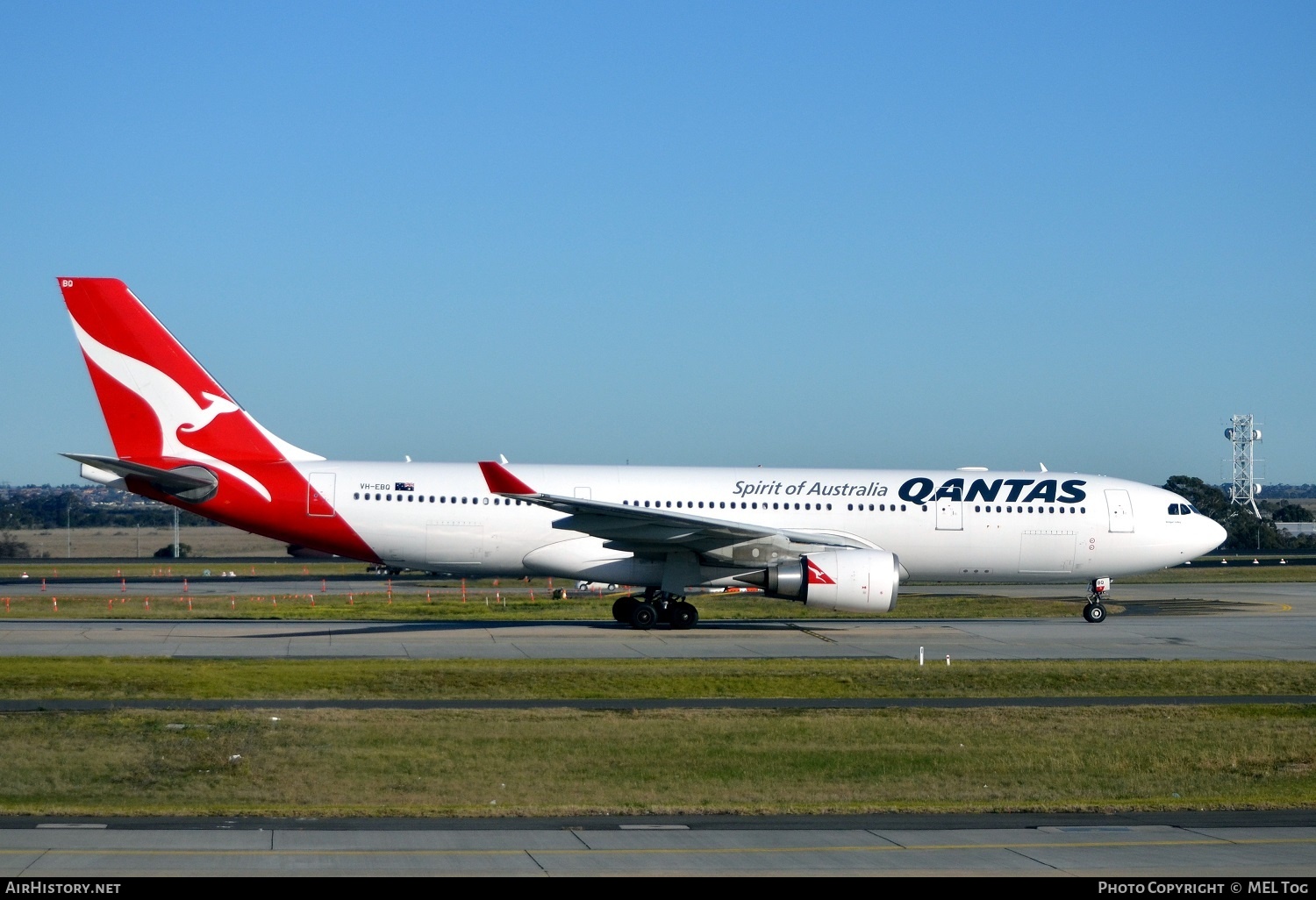 Aircraft Photo of VH-EBQ | Airbus A330-202 | Qantas | AirHistory.net #500741