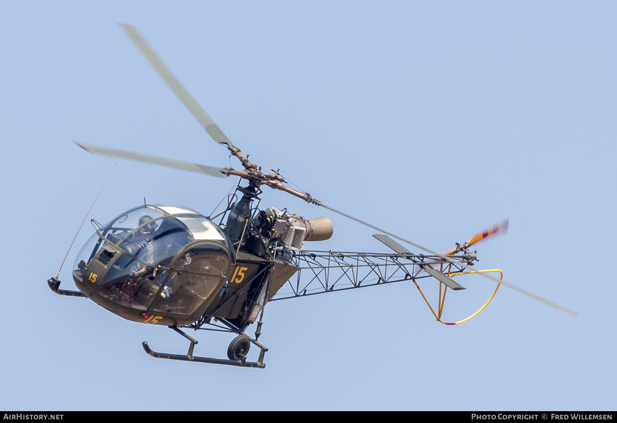 Aircraft Photo of 15 | Sud SE-3130 Alouette II | South Africa - Air Force | AirHistory.net #500757