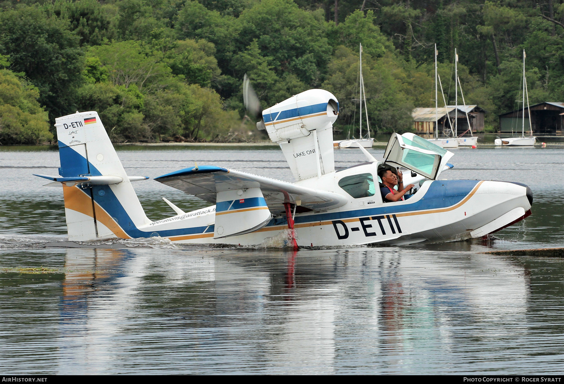 Aircraft Photo of D-ETII | Lake LA-4-200 Buccaneer | AirHistory.net #500772