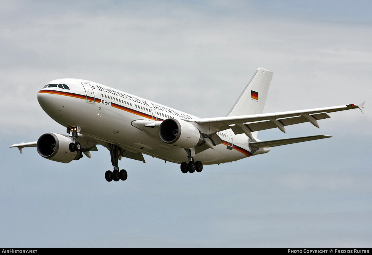 Aircraft Photo of 1021 | Airbus A310-304 | Germany - Air Force | AirHistory.net #500788