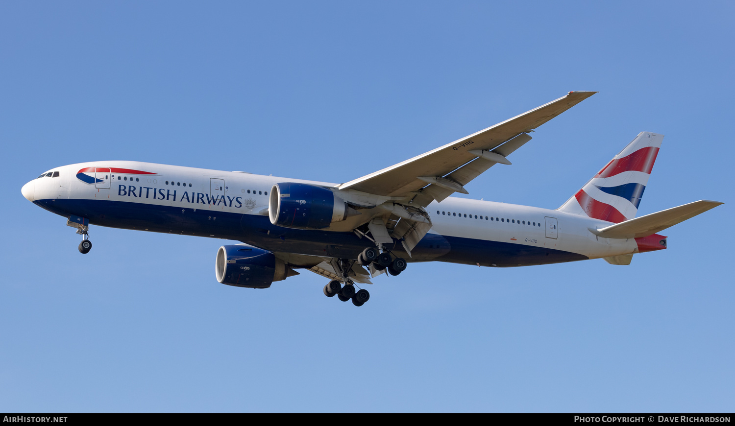 Aircraft Photo of G-VIIG | Boeing 777-236/ER | British Airways | AirHistory.net #500805