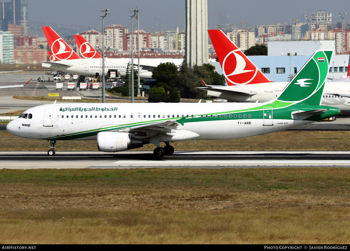 Aircraft Photo of YI-ARB | Airbus A320-214 | Iraqi Airways | AirHistory.net #500819